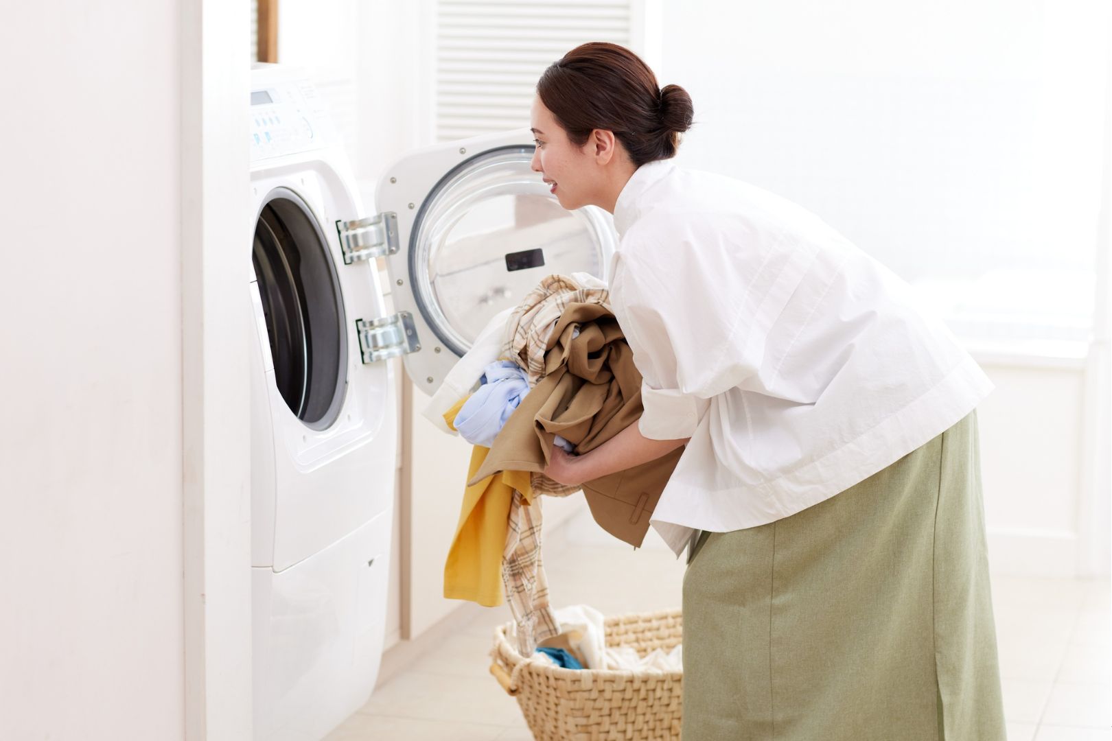 como economizar agua e energia usando maquina de lavar ou lava e seca